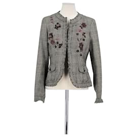 Gerard Darel Brown wool jacket Brown