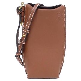Borsa a Spalla Loewe Gate Pocket 109 30 Z42 Marrone