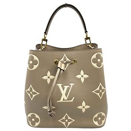 Louis Vuitton NeoNoe MM 2-way Shoulder Bag Beige