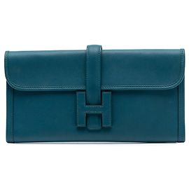 Hermès Jige Elan 29 in Blu Swift Blu Altro