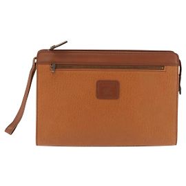 Burberry Vintage Tasche aus Leder Braun