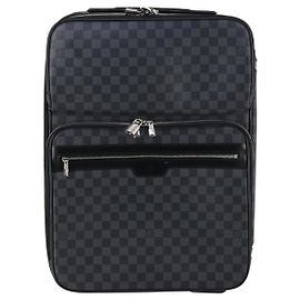 Mala Pegase Louis Vuitton Damier Graphite 55 Preto