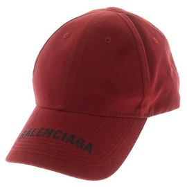 Gorra de algodón Balenciaga Castaño