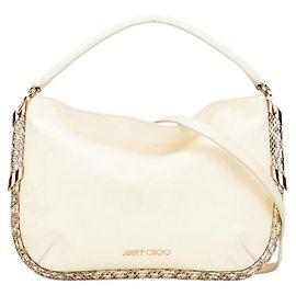 Jimmy Choo Leder Python 2-Wege Schultertasche Andere Roh