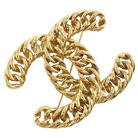 Spilla Coco Placcata Oro Chanel D'oro