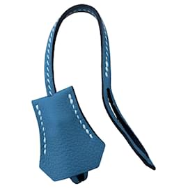 Neue Hermès Clochette für Hermès Kelly- und Birkin-Taschen Blau