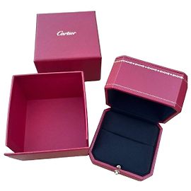 Cartier ring box for Juste un Clou Dark red