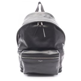 Yves Saint Laurent Paris City Backpack Black