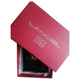 Lancel Portamonete, portafogli, astucci Nero