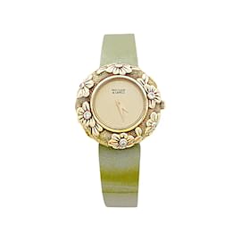 Van Cleef & Arpels Watch, "Tess", yellow gold and diamonds. Other