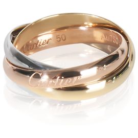 Anello Trinity Piccolo Modello in Oro 3 Toni Cartier Altro