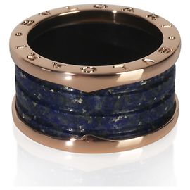 Bulgari Anello B.zero1 in oro rosa e lapislazzuli BVLGARI Altro