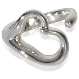 Tiffany & Co. Sterling Silver  Elsa Peretti Open Heart Ring Other