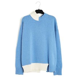 Suéter de punto azul ecru Marni Primavera 2020 FR40 UK12 US10 Azul
