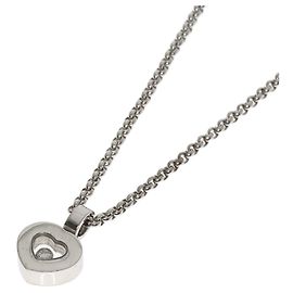 Colar Chopard Happy Diamonds em ouro branco 18K Outro