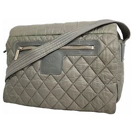 Bolsa de Ombro Chanel Coco Cocoon Marrom