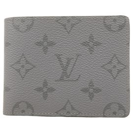 Slender Wallet Monogram Eclipse von Louis Vuitton Braun