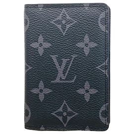 Portacarte Monogram Eclipse Louis Vuitton Nero