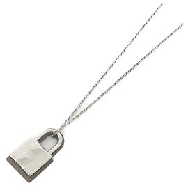 Collar Hermès O'Kelly PM Plata Gris pardo