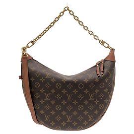 Borsa hobo Louis Vuitton Monogram Reverse Loop Marrone