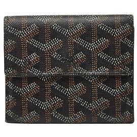 Goyard Marigny Kartenetui Schwarz Mehrfarben