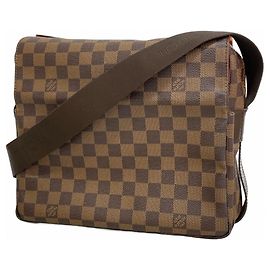 Louis Vuitton Damier Naviglio Shoulder Bag Damier ebene