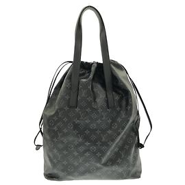 Sac à main Louis Vuitton Monogram Eclipse Cabas Light Noir Monogramme