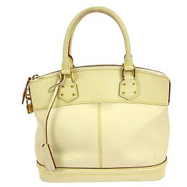 Borsa a mano Lockit Suhali in pelle PM Louis Vuitton Beige