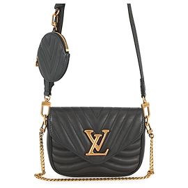 Borsa a Spalla Multi Pochette in Pelle di Vitello Louis Vuitton Nero