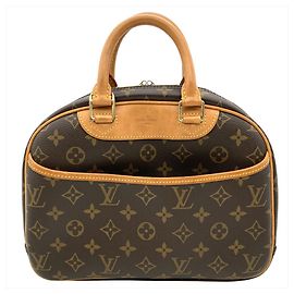 Louis Vuitton Trouville Handbag Brown