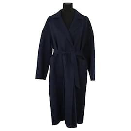 Barbour Blue wool coat Blue