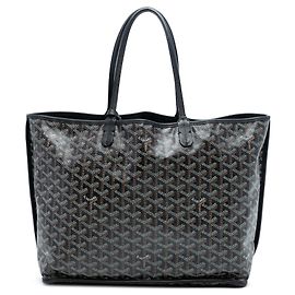 Goyard Goyardine Reversible Anjou PM Black