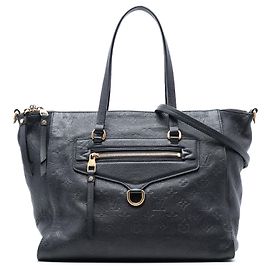 Louis Vuitton Monogram Empreinte Lumineuse PM Bleu