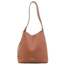 Bolsa de ombro em couro cognac Louis Vuitton Conhaque