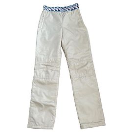 Chanel Skihose Beige Rosa Beige