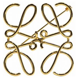 Spilla Anagramma Loewe D'oro