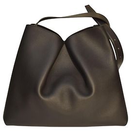 Bolsa transversal e de ombro Bloom Large em couro de bezerro preto da Rag & Bone para mulher Preto