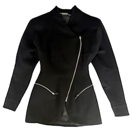 Alexander McQueen Black Wool Jacket Black