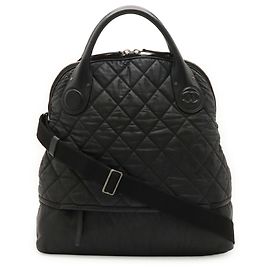 Bolsa de mão matelassada Chanel Coco Cocoon Preto