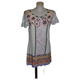 Robe mini Etro en coton multicolore taille 44 Multicolore