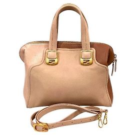 Sac 2 en 1 en cuir Chameleon de Fendi Marron Beige