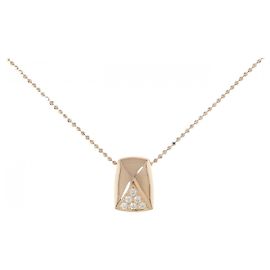 Colar de Diamante Tasaki Au750 Rosa