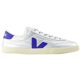 Baskets Panenka - Veja - Cuir - Argent Argenté Métallisé