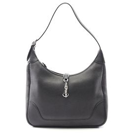Hermès Borsa a Spalla Hermes Trim 31 Evercolor Nera Nero