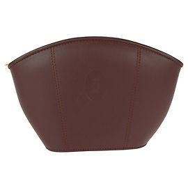 Bolso de cuero Cartier Must Line Roja