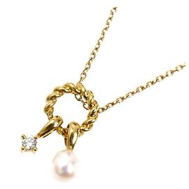 Collana Tasaki Au750 D'oro Metallico