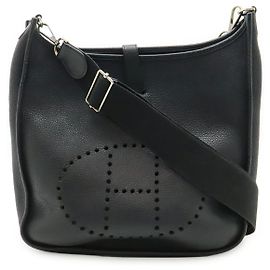 Borsa a Spalla Hermès Evelyne III Nera Nero