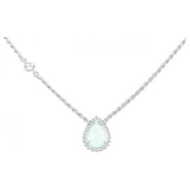 Colar Boucheron Serpent Bohème Au750 Prata Metálico