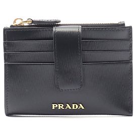 Monedero de cuero VITELLO MOVE de Prada Negro