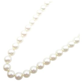 Colar de Pérolas Tasaki Joias SV Prata Branco